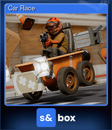 Series 1 - Card 5 of 6 - Car Race