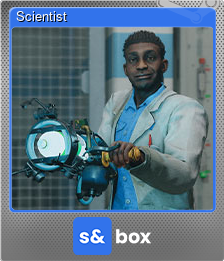 Series 1 - Card 3 of 6 - Scientist
