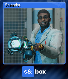 Series 1 - Card 3 of 6 - Scientist