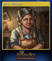 Series 1 - Card 3 of 6 - Mrs. Winston