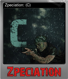 Series 1 - Card 4 of 10 - Zpeciation: (C)