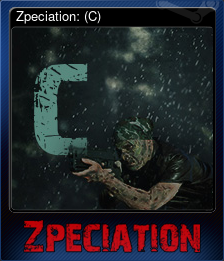 Series 1 - Card 4 of 10 - Zpeciation: (C)