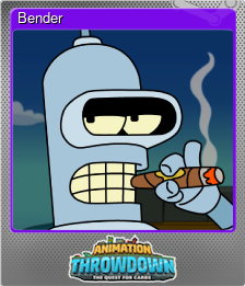 Series 1 - Card 2 of 10 - Bender