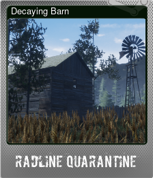 Series 1 - Card 2 of 8 - Decaying Barn