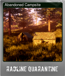 Series 1 - Card 4 of 8 - Abandoned Campsite