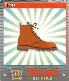 Series 1 - Card 5 of 8 - Boots