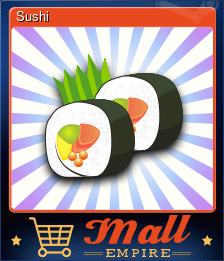 Series 1 - Card 3 of 8 - Sushi