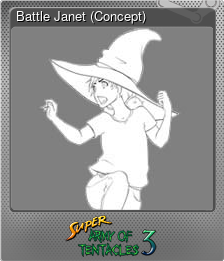 Series 1 - Card 12 of 15 - Battle Janet (Concept)