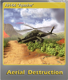 Series 1 - Card 2 of 5 - AH-64 "Apache"