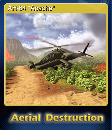 Series 1 - Card 2 of 5 - AH-64 "Apache"