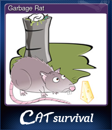 Series 1 - Card 6 of 9 - Garbage Rat
