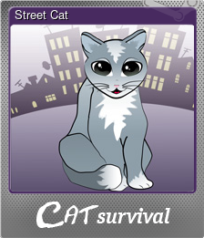 Series 1 - Card 8 of 9 - Street Cat