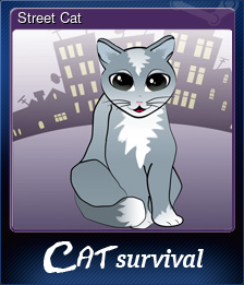 Series 1 - Card 8 of 9 - Street Cat