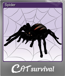 Series 1 - Card 3 of 9 - Spider