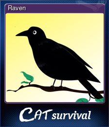 Series 1 - Card 9 of 9 - Raven