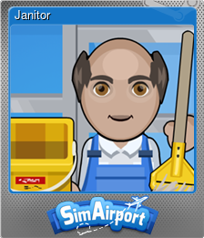 Series 1 - Card 8 of 8 - Janitor