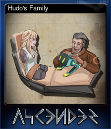 Series 1 - Card 6 of 6 - Hudo's Family