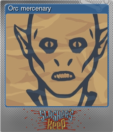 Series 1 - Card 2 of 5 - Orc mercenary