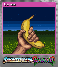 Series 1 - Card 6 of 6 - Banana