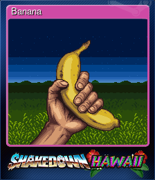 Series 1 - Card 6 of 6 - Banana