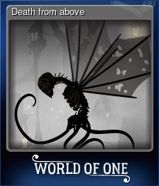 Series 1 - Card 4 of 8 - Death from above