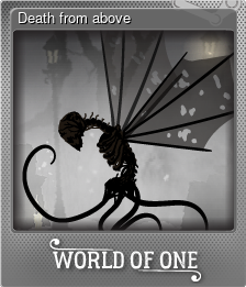 Series 1 - Card 4 of 8 - Death from above