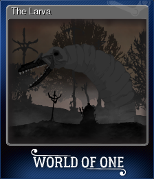 Series 1 - Card 1 of 8 - The Larva