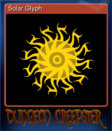 Series 1 - Card 4 of 5 - Solar Glyph