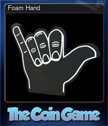 Series 1 - Card 1 of 5 - Foam Hand