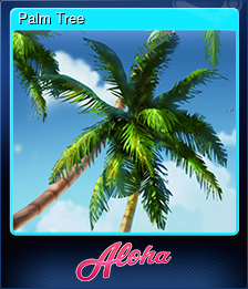 Series 1 - Card 4 of 5 - Palm Tree