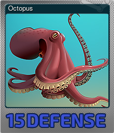 Series 1 - Card 1 of 5 - Octopus