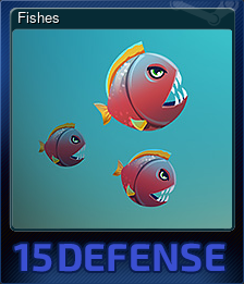 Series 1 - Card 4 of 5 - Fishes