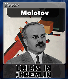Series 1 - Card 3 of 6 - Molotov
