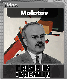 Series 1 - Card 3 of 6 - Molotov