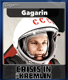 Series 1 - Card 2 of 6 - Gagarin