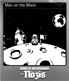 Series 1 - Card 4 of 6 - Man on the Moon