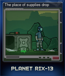 Series 1 - Card 2 of 5 - The place of supplies drop