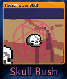 Series 1 - Card 2 of 5 - Necromancer Skull