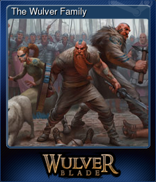 Series 1 - Card 5 of 6 - The Wulver Family