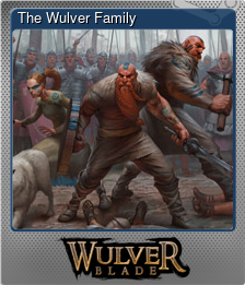 Series 1 - Card 5 of 6 - The Wulver Family