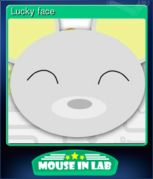 Series 1 - Card 5 of 5 - Lucky face