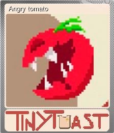 Series 1 - Card 1 of 5 - Angry tomato