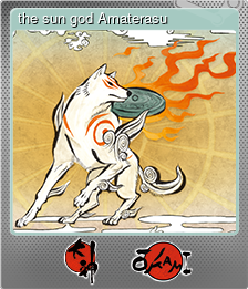 Series 1 - Card 11 of 12 - the sun god Amaterasu