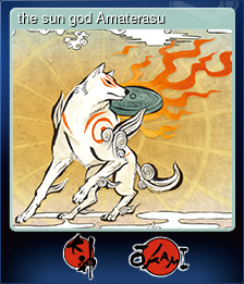 Series 1 - Card 11 of 12 - the sun god Amaterasu