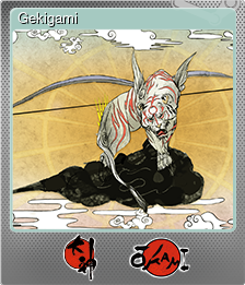 Series 1 - Card 3 of 12 - Gekigami