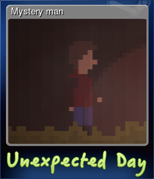 Series 1 - Card 2 of 5 - Mystery man