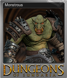 Series 1 - Card 2 of 6 - Monstrous