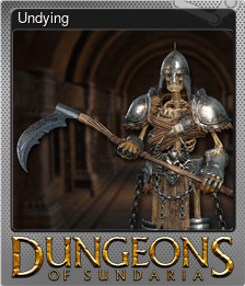 Series 1 - Card 1 of 6 - Undying
