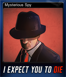 Series 1 - Card 6 of 7 - Mysterious Spy
