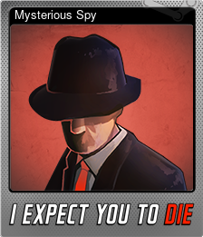 Series 1 - Card 6 of 7 - Mysterious Spy